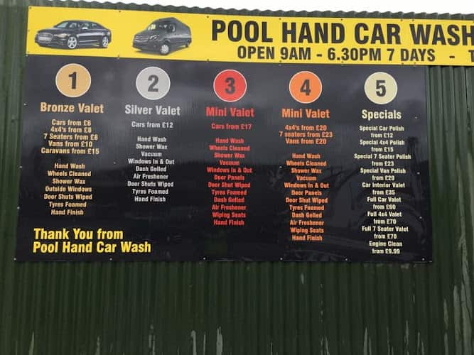 Image of Pool Hand Car Wash Valeting – Redruth