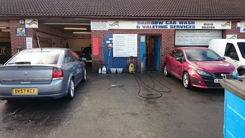 Image of Rainbow Car Wash and valeting services – Crewe