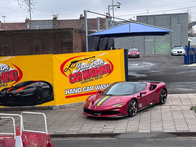 Image of Snow foam car washing – Bristol