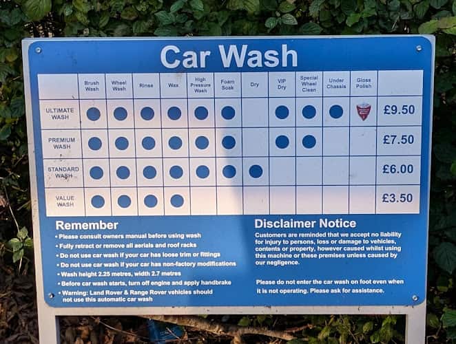 Image of Tesco Car Wash – Horsham
