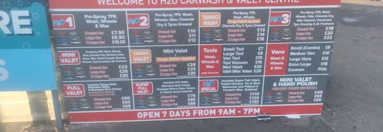 H2O Valets – Glasgow